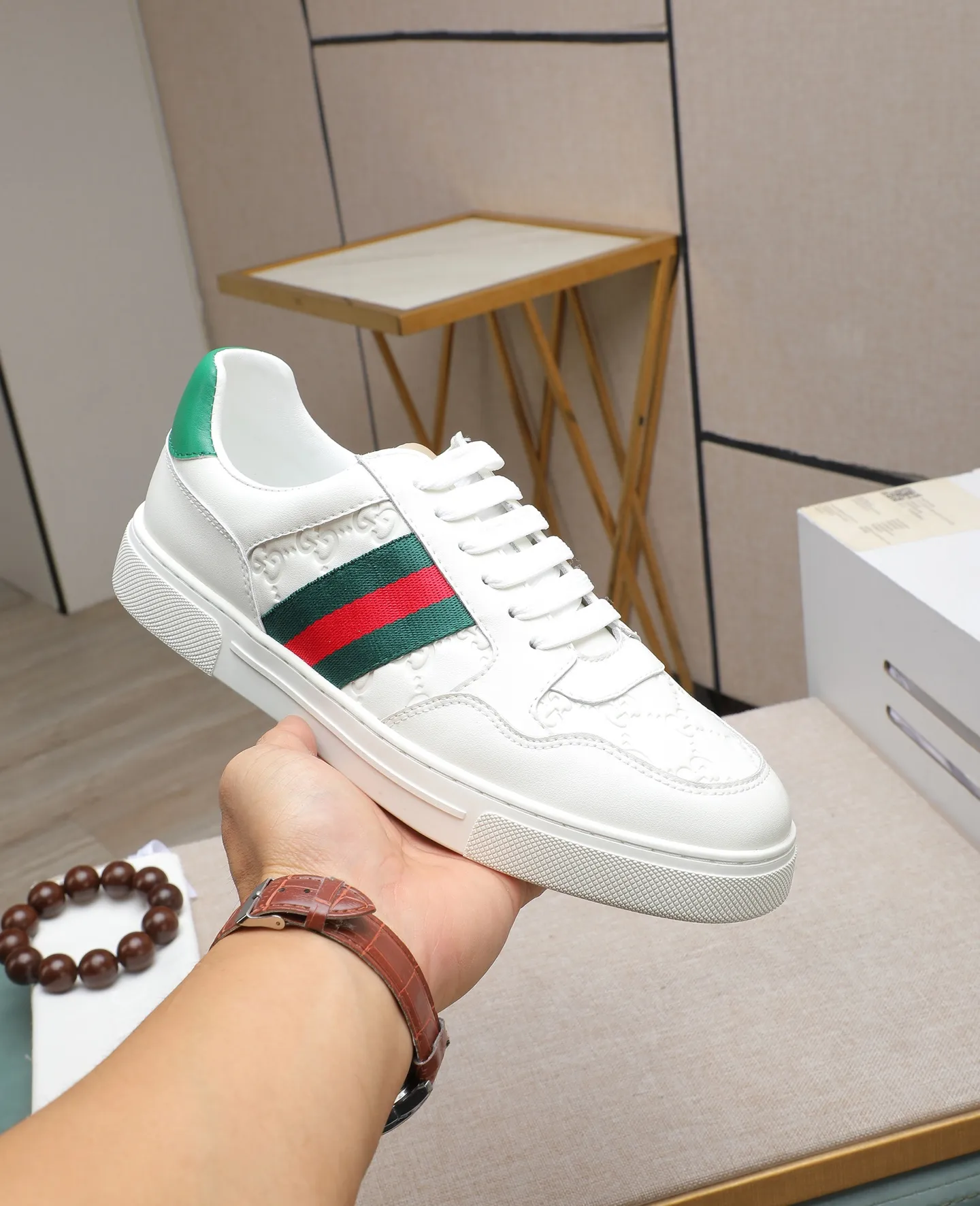 Men's shoes💰440 GUCCI🔍🔍Latest spring style On sale at the same time at the counter, original calfskin imported from Italy, genuine leather lining, (high-end, luxury, and class) exquisite workmanship, soles: original soles specially provided by the original factory, ⚠Exclusive double-layer movable molded soles are super comfortable⚠, real photos🎬The real ones are better🔍🔍"High quality·Follow the order" code number 38-44
